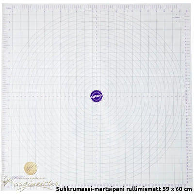 Suhkrumassi-Martsipani Rullimismatt 59 X 60 Cm