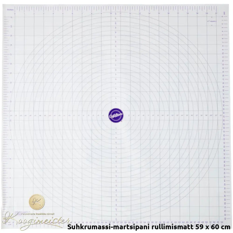 Suhkrumassi-Martsipani Rullimismatt 59 X 60 Cm