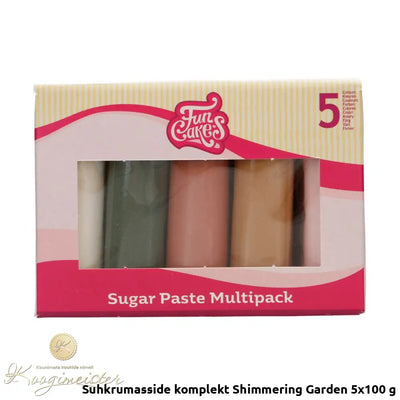 Suhkrumasside Komplekt Shimmering Garden 5X100 G Toidukaubad