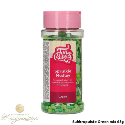 Suhkrupuiste Green Mix 65G Toidukaubad