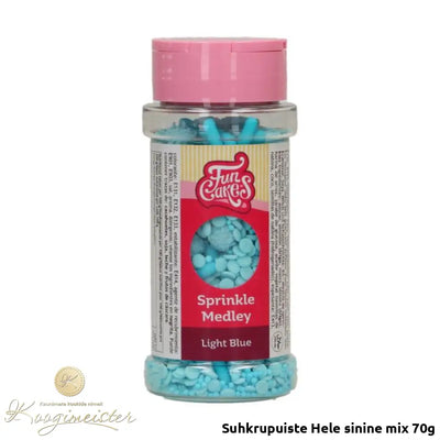 Suhkrupuiste Hele Sinine Mix 70G Toidukaubad