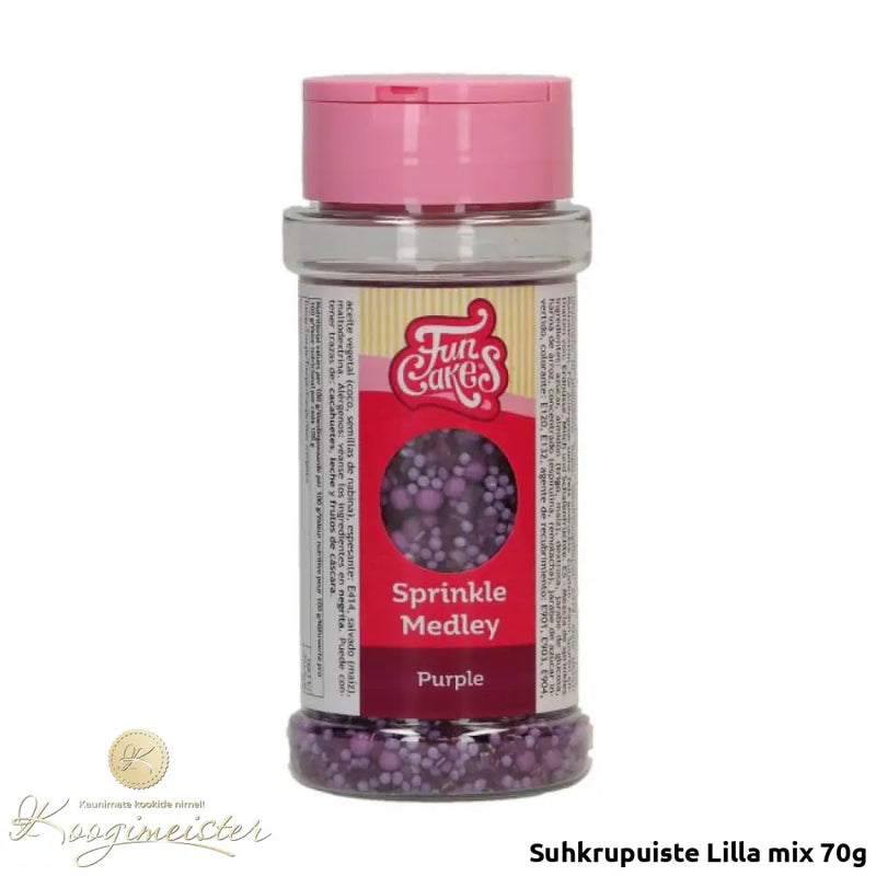 Suhkrupuiste Lilla Mix 70G Toidukaubad