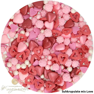 Suhkrupuiste Mix Love 60G Toidukaubad