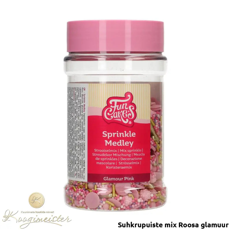 Suhkrupuiste Mix Roosa Glamuur 180G Toidukaubad