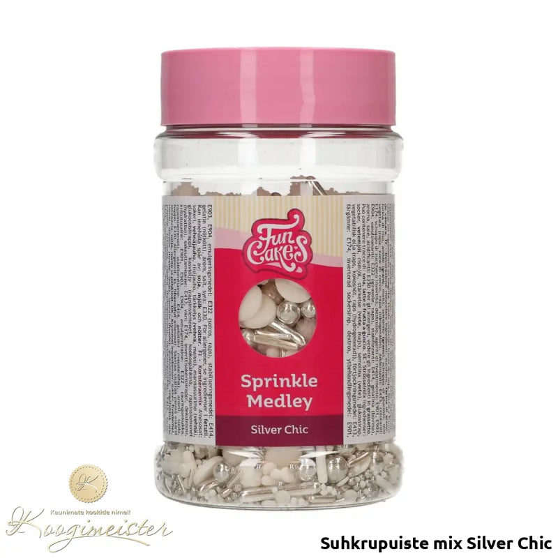 Suhkrupuiste Mix Silver Chic 180G Toidukaubad