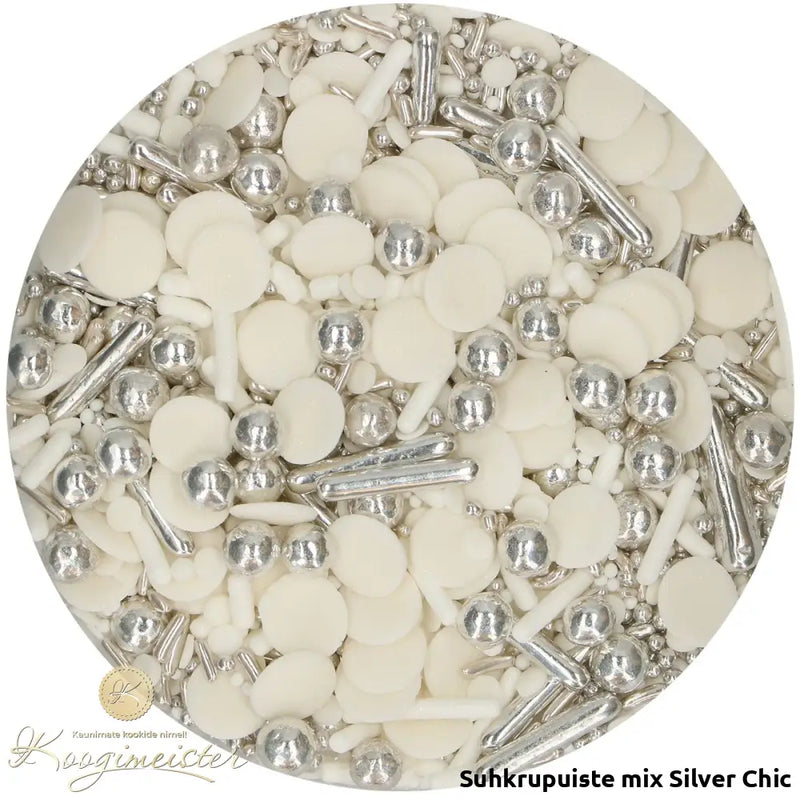 Suhkrupuiste Mix Silver Chic 60G Toidukaubad