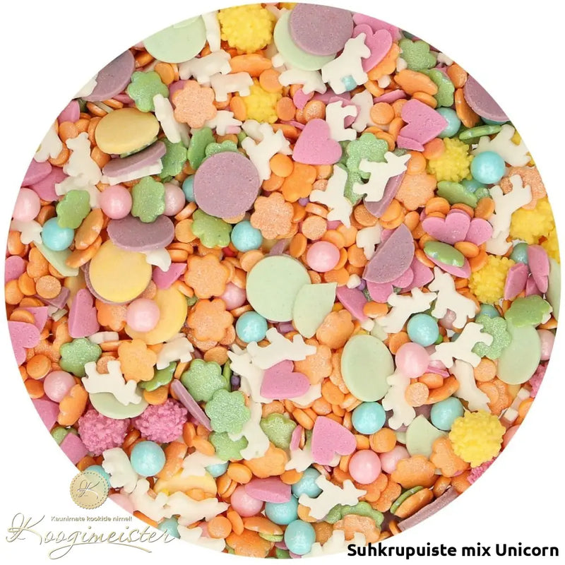 Suhkrupuiste Mix Unicorn 60G Toidukaubad