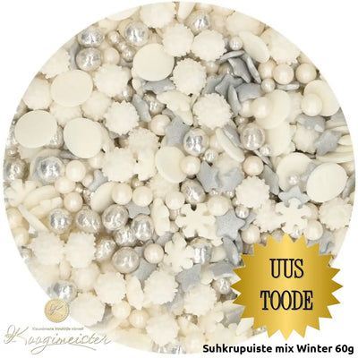 Suhkrupuiste Mix Winter 60G Toidukaubad