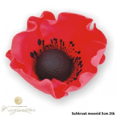 Suhkrust Moonid 5Cm 2Tk