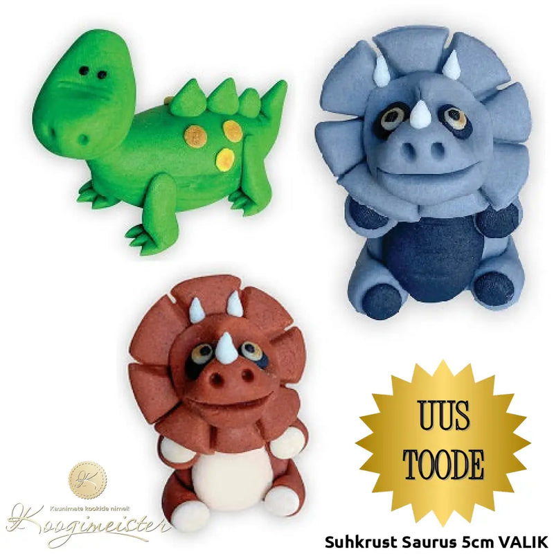 Suhkrust Saurus 5Cm Valik Toidukaubad