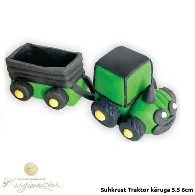 Suhkrust Traktor Käruga 5.5 + 6Cm Toidukaubad