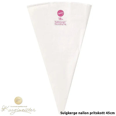 Sulgkerge Nailon Pritskott 45Cm