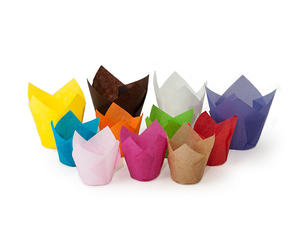 Tulbi Muffinivormid 20Tk Punane