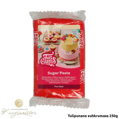 Tulipunane Suhkrumass 250G Toidukaubad