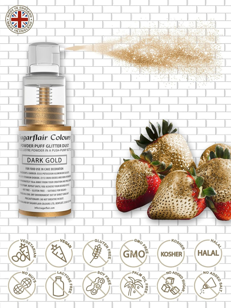 Sädelus-Spray - Tume Kuld 10G