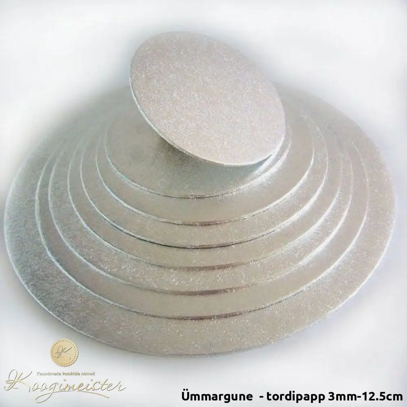 Ümmargune - Tordipapp 3Mm-12.5Cm