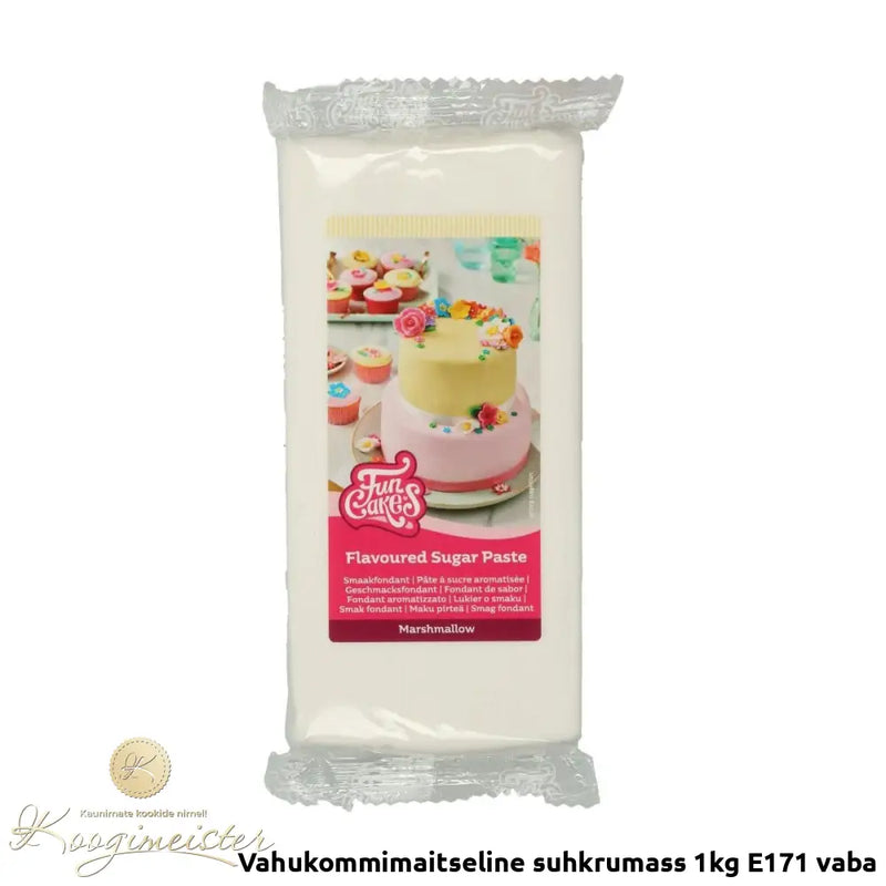 Vahukommimaitseline Suhkrumass 1Kg E171 Vaba Toidukaubad