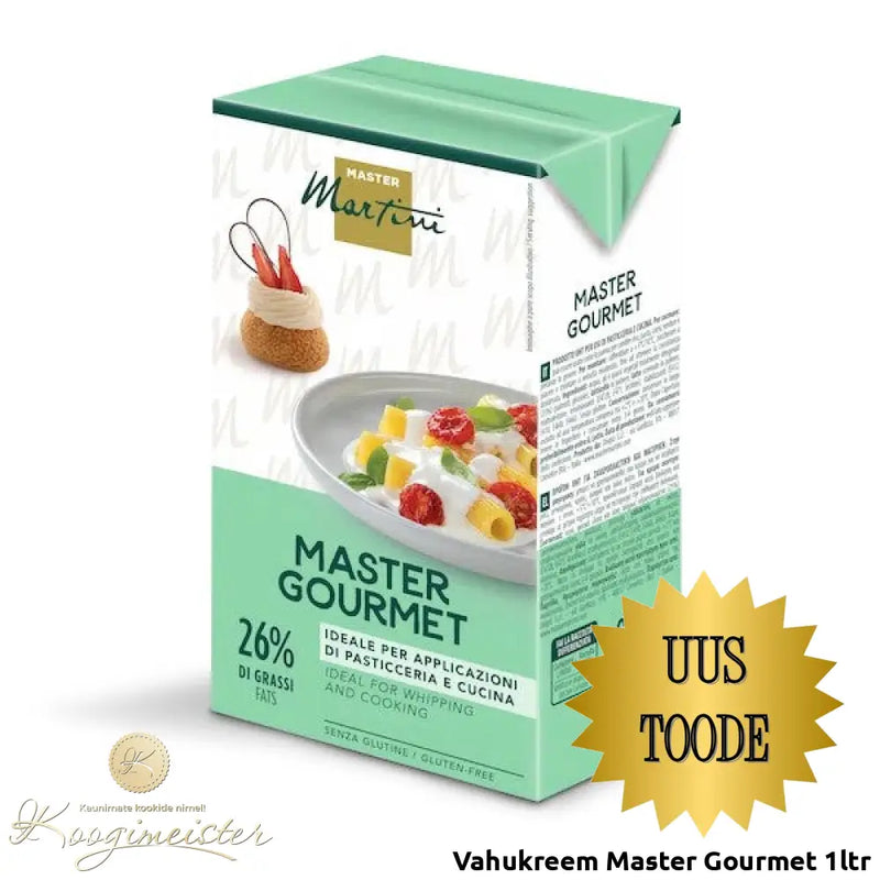 Vahukreem Master Gourmet 1Ltr Toidukaubad