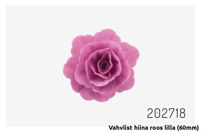 Vahvlist Hiina Roos Lilla (60Mm) Toidukaubad