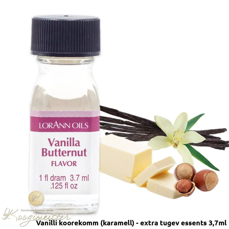 Vanilli Koorekomm (Karamell) - Extra Tugev Essents 3 7Ml