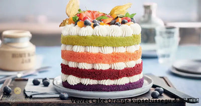 Velvet Cake Orange küpsetussegu 🍊🎂