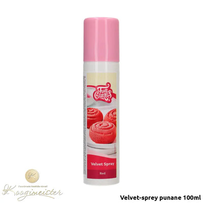 Velvet-Sprey Punane 100Ml Toidukaubad