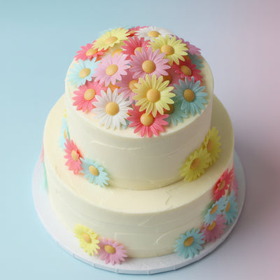 Vahvlist Karikakar Roosa/Kollane/Sinine/Valge