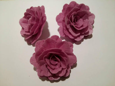 Vahvlist hiina roos lilla (70mm) 3tk