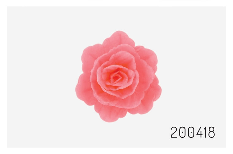 Vahvlist hiina roos roosa (45mm) 5tk