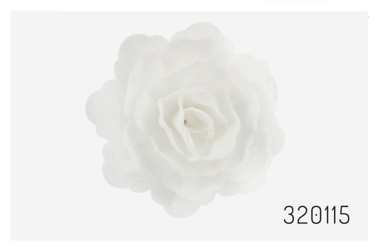 Vahvlist hiina roos valge 70mm 15tk