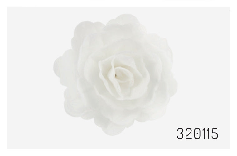 Vahvlist hiina roos valge (70mm) 3tk