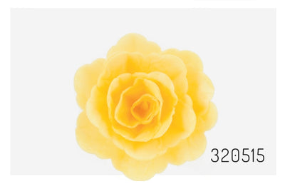 Vahvlist hiina roos kollane (70mm) 3tk