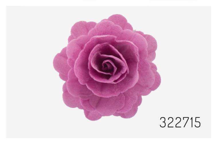 Vahvlist hiina roos lilla (70mm) 3tk