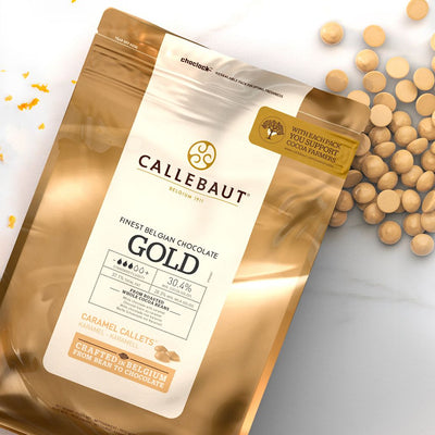 CALLEBAUT® GOLD 30.4% kuvertüür 400g