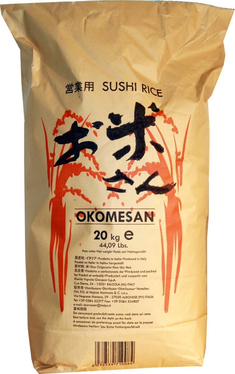 Sushi riis 20kg Okomesan