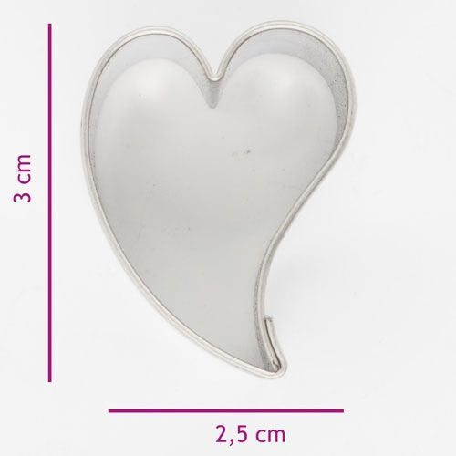 Metallvorm süda 3cm