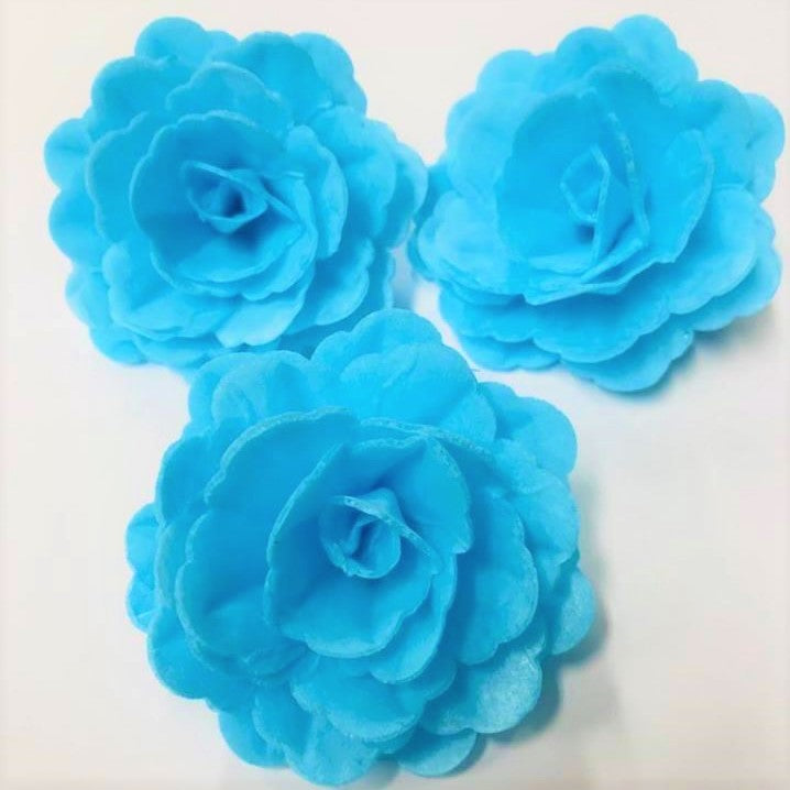 Vahvlist hiina roos sinine 70mm 15tk